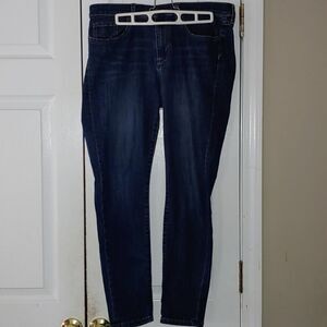 Banana Republic Factory Skinny dark wash jeans Sz 10